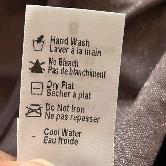 L Space Swimsuit Metallic Plum Sparkly - Picture 5 of 5